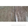 Knitted Polyester Bronzed Leather Looking Sofa Fabric